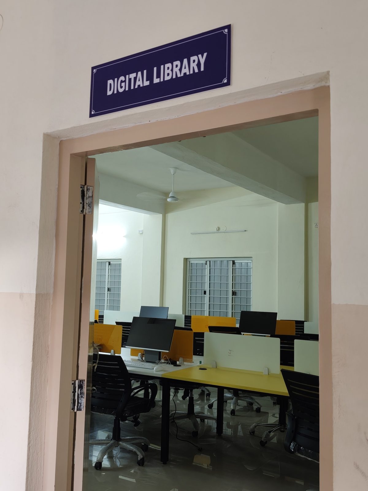 Entrance to the Digital Library