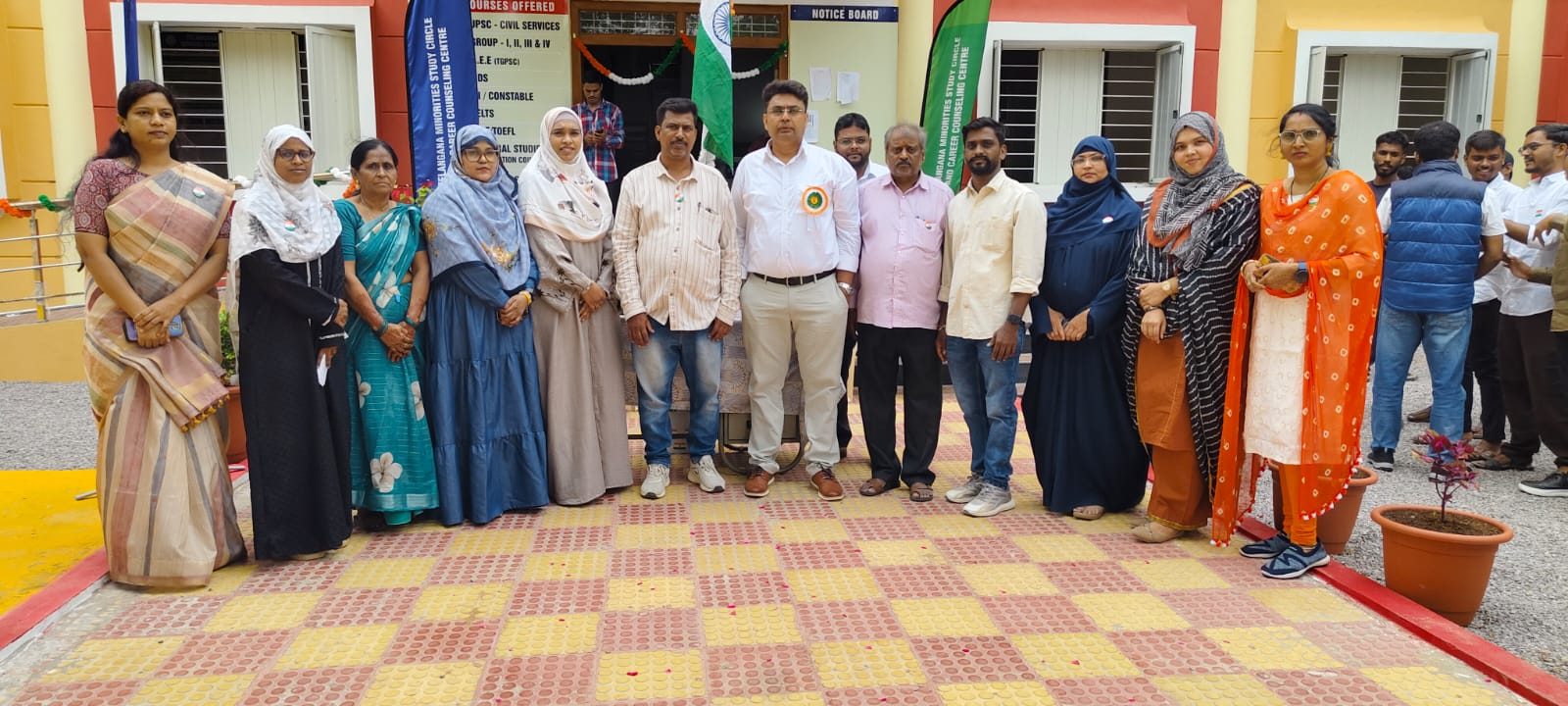 Faculty and staff group photograph