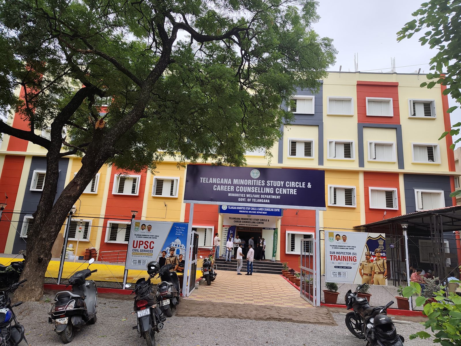 Telangana Minorities Study Circle central campus building